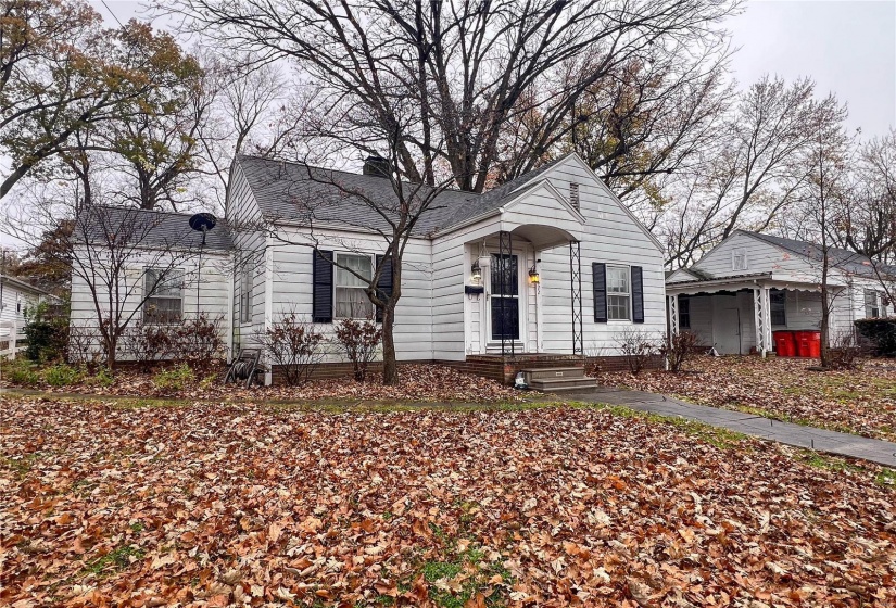 View of bungalow-style house